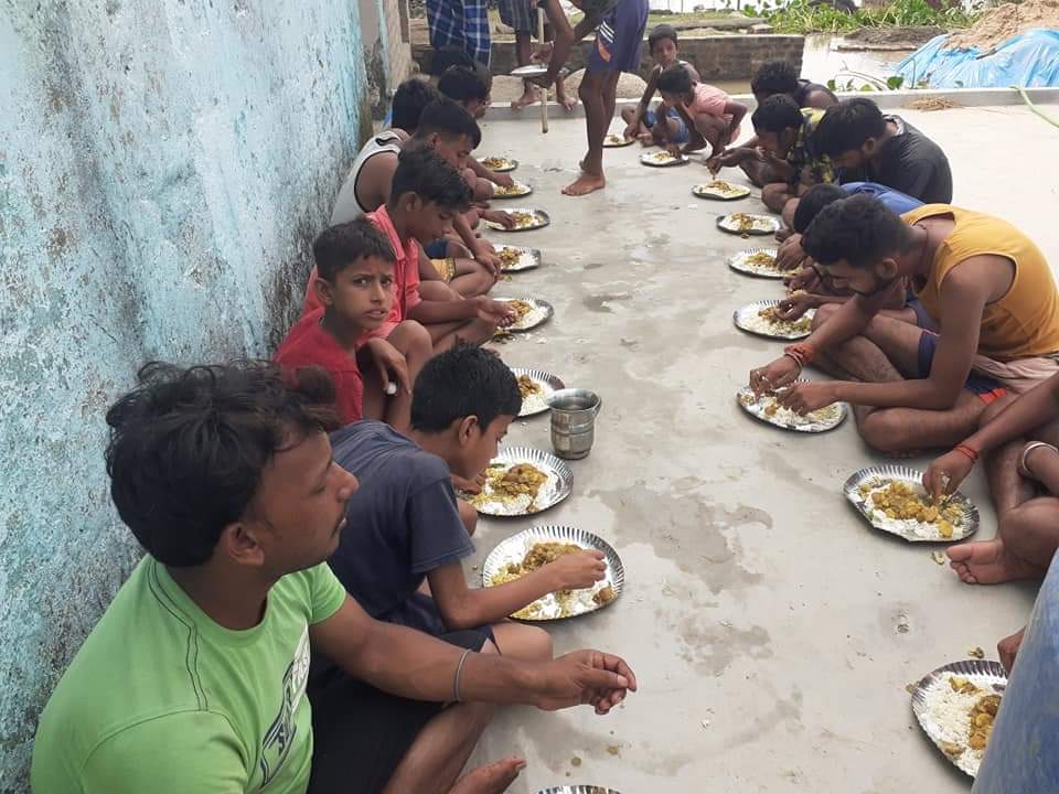 Shri Ram Sena flood relief Bihar