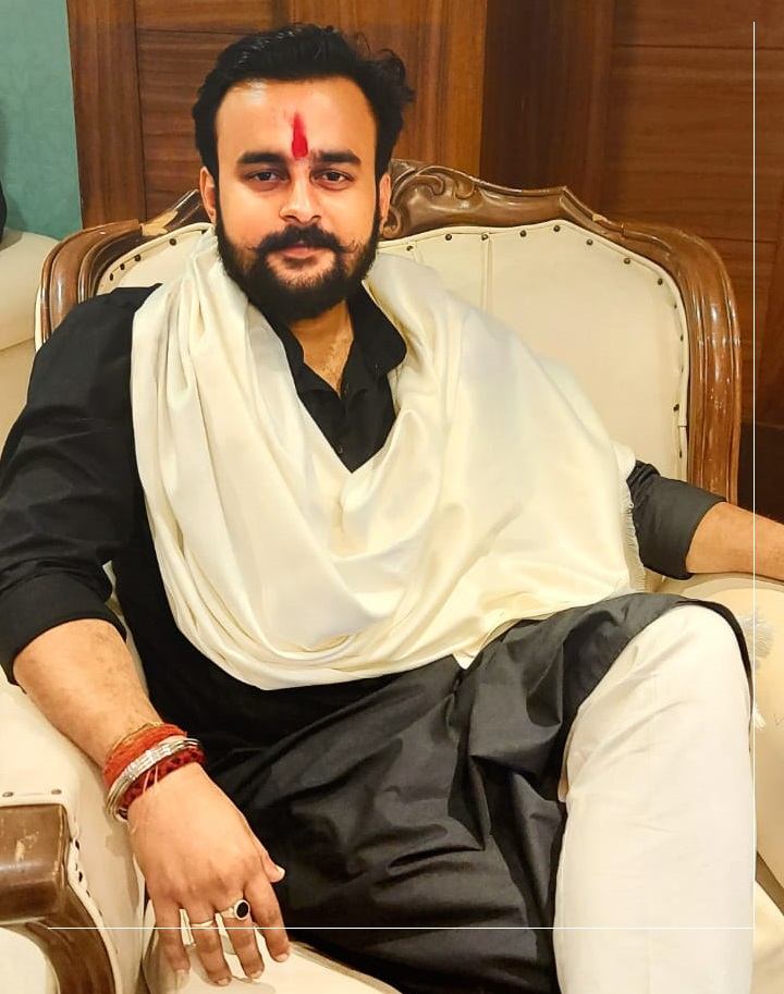 Hindu Yash Raj Singh — National President Shri Ram Sena
